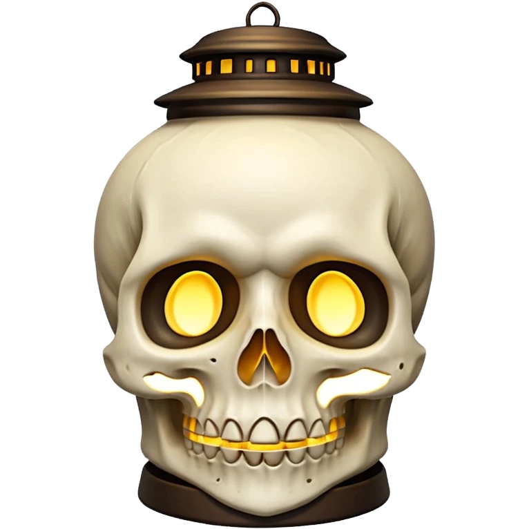 Skull Lantern emoji