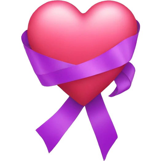 Heart with ribbon  emoji