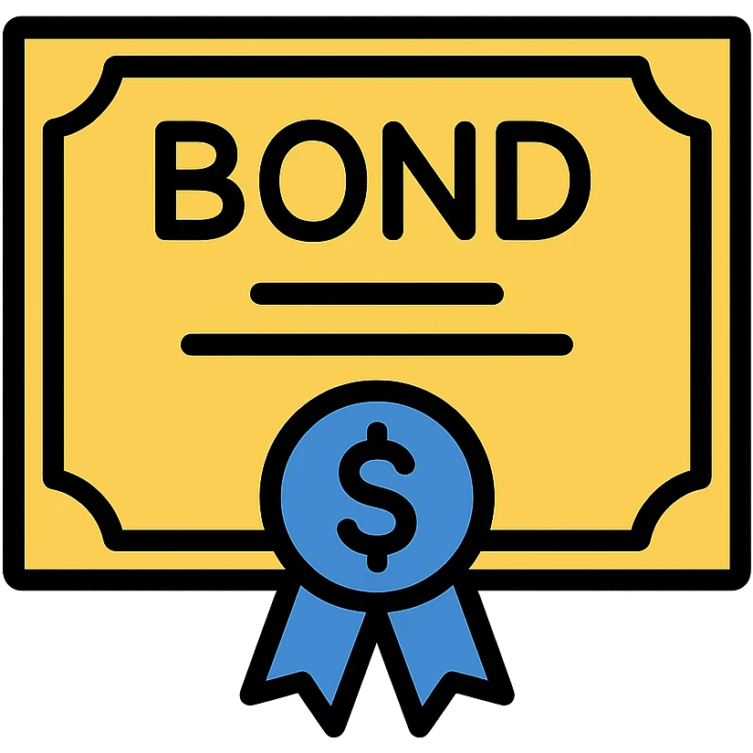 simple financial bond icon emoji