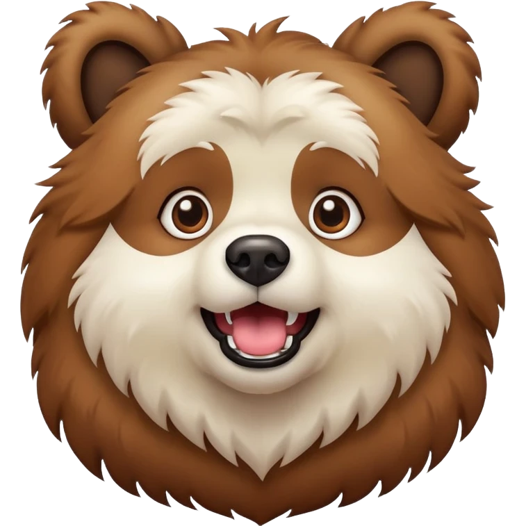 Bear dog emoji