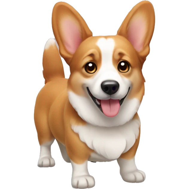 Dog corgi emoji
