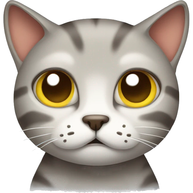 Stressed cat emoji