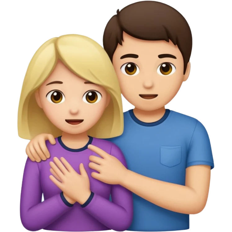 a girl getting fucked by a boy emoji