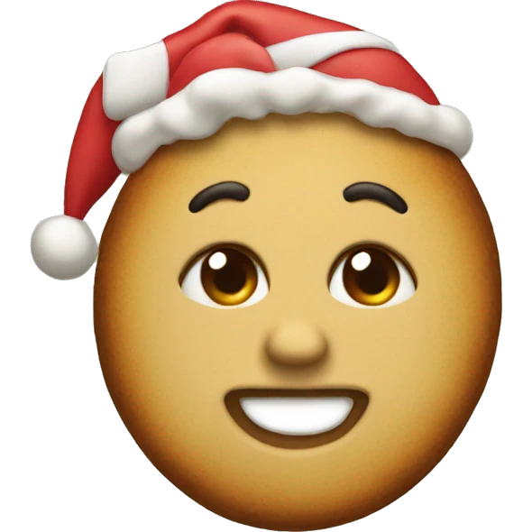christmas cookie emoji