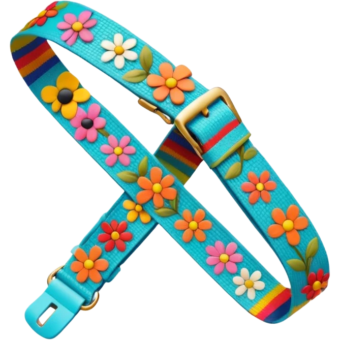  Flower Design tape strap  emoji