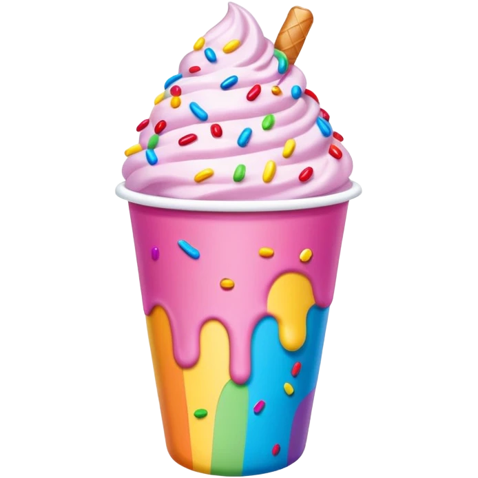 baskin robbins cup emoji