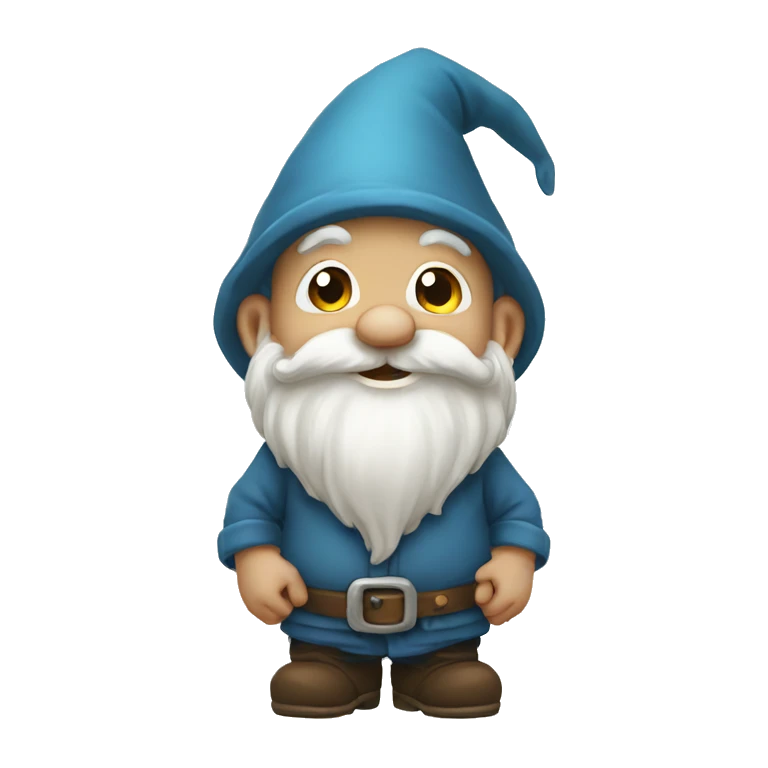sneaky gnome rubbing hands together emoji