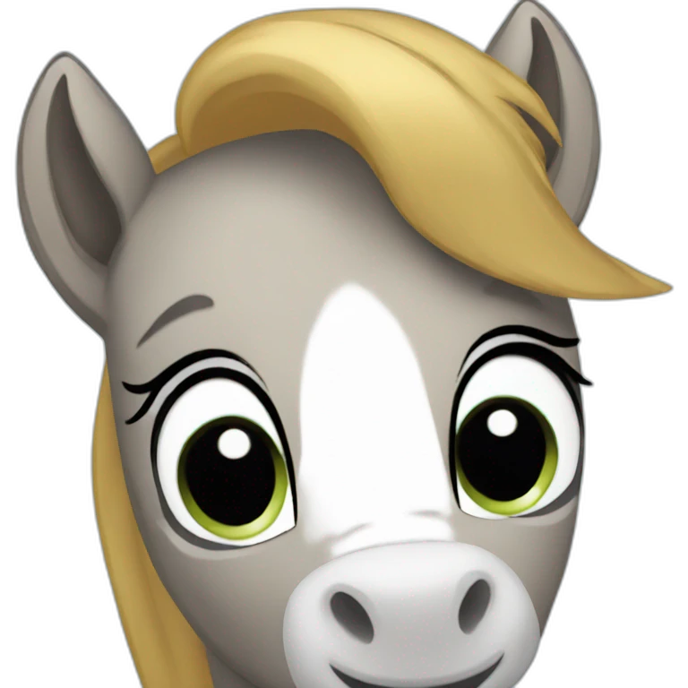 Poney loving emoji