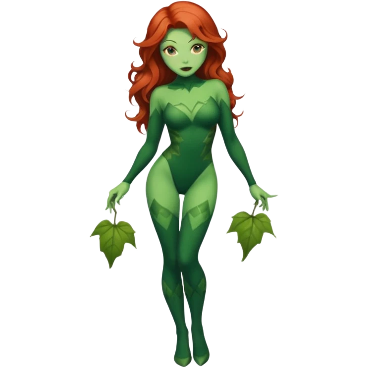 poison ivy standing emoji