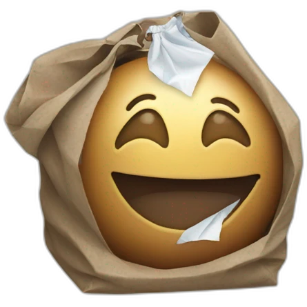 ball in bag emoji