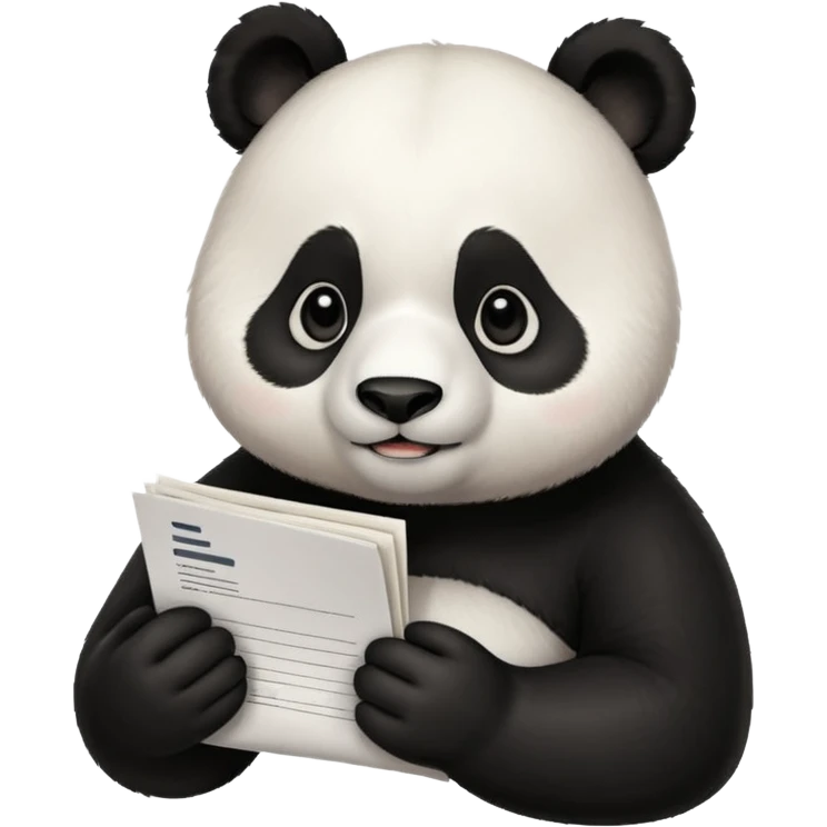 Panda asking for please review my pull request code  emoji