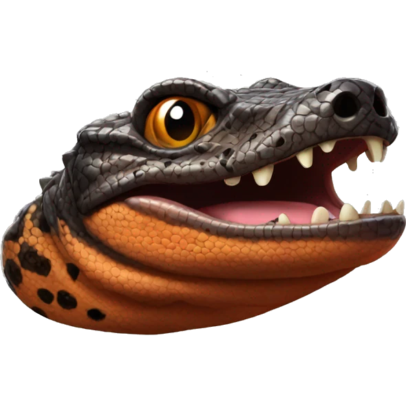 Gila Monster Head  emoji