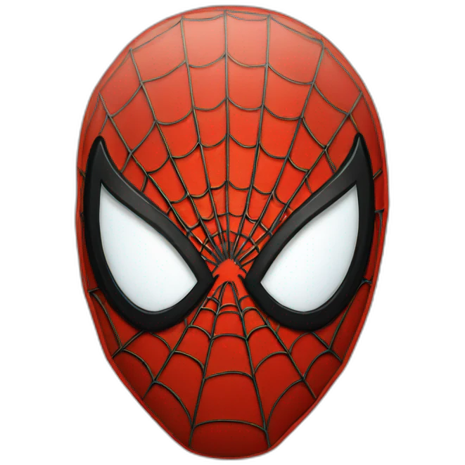 Spiderman spider logo emoji