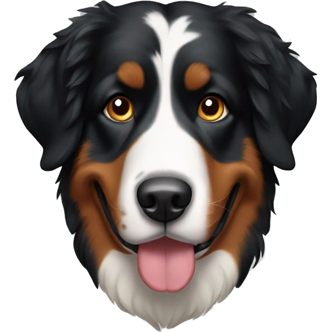 Bernese mountain dog emoji