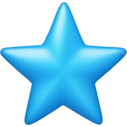 blue star emoji