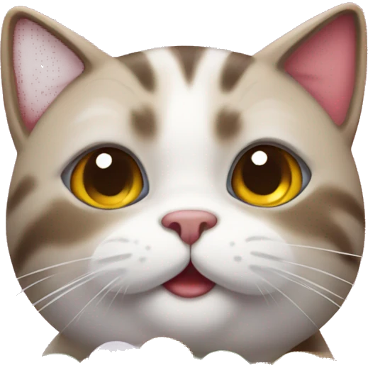 cat with candies emoji