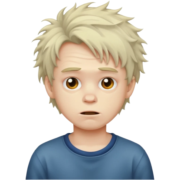Ugly boy  emoji