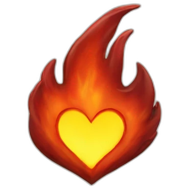fire heart emoji