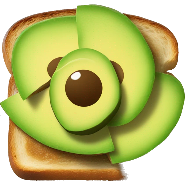 Avocado toast emoji