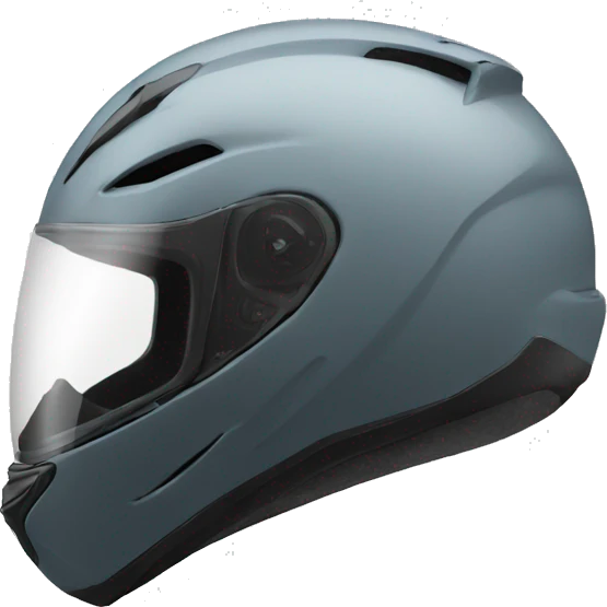 bike helmet front emoji