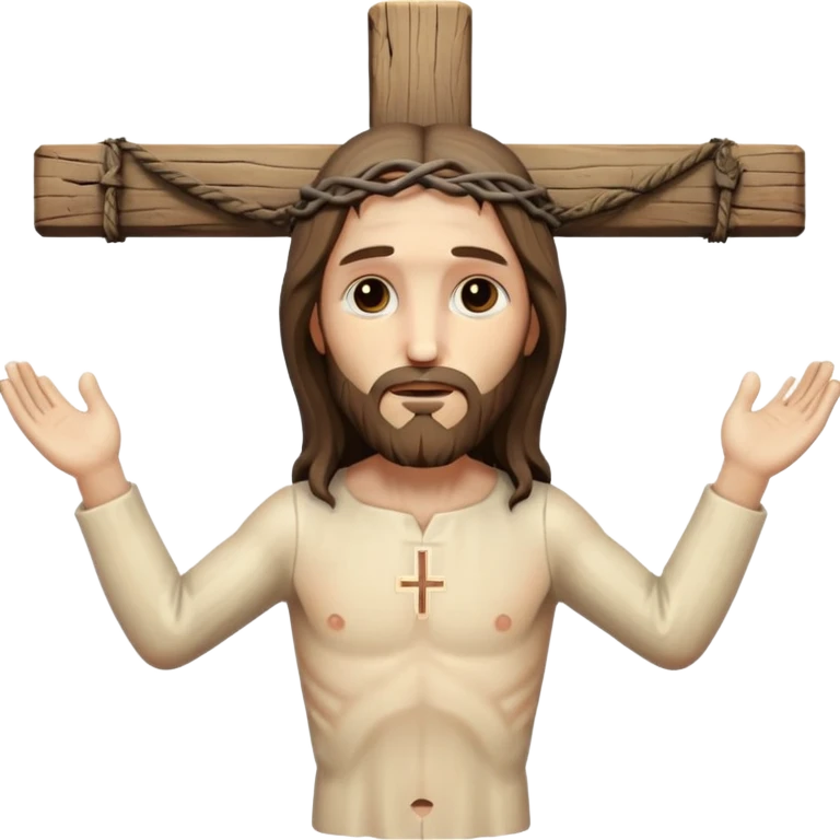 Jesus cross emoji