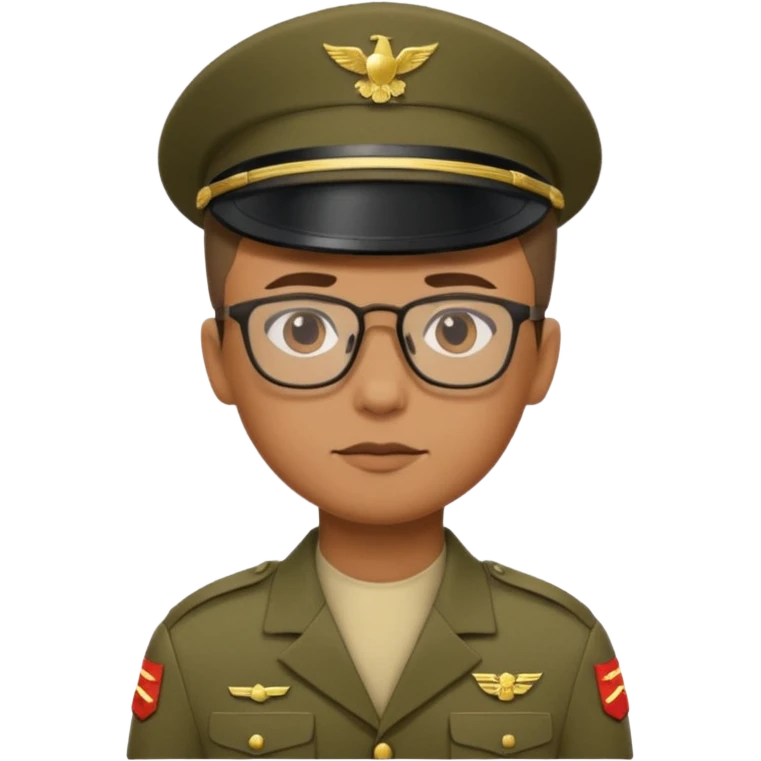 soldier with glasses emoji