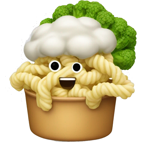 Nudelauflauf mit Brokkoli  emoji