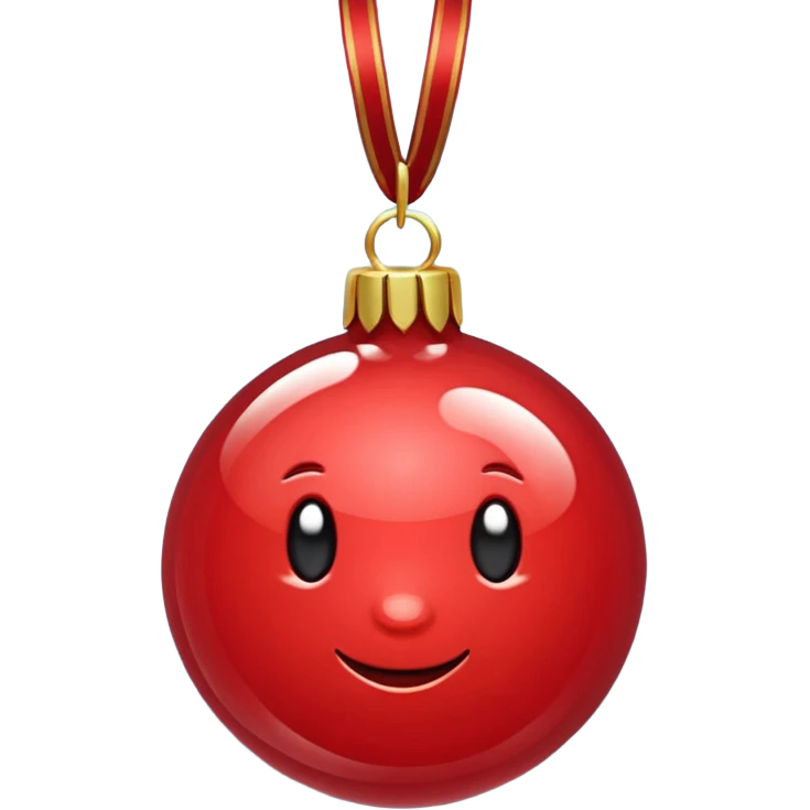 Bauble ornament emoji