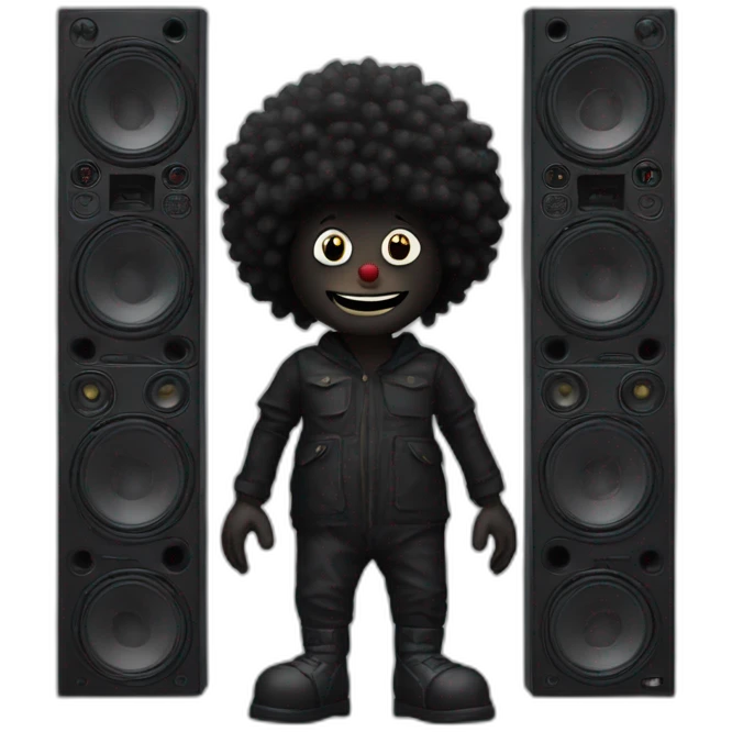 Golliwog sound system emoji