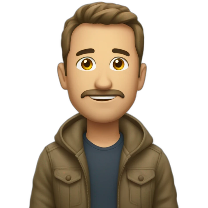 человек задался вопросом emoji