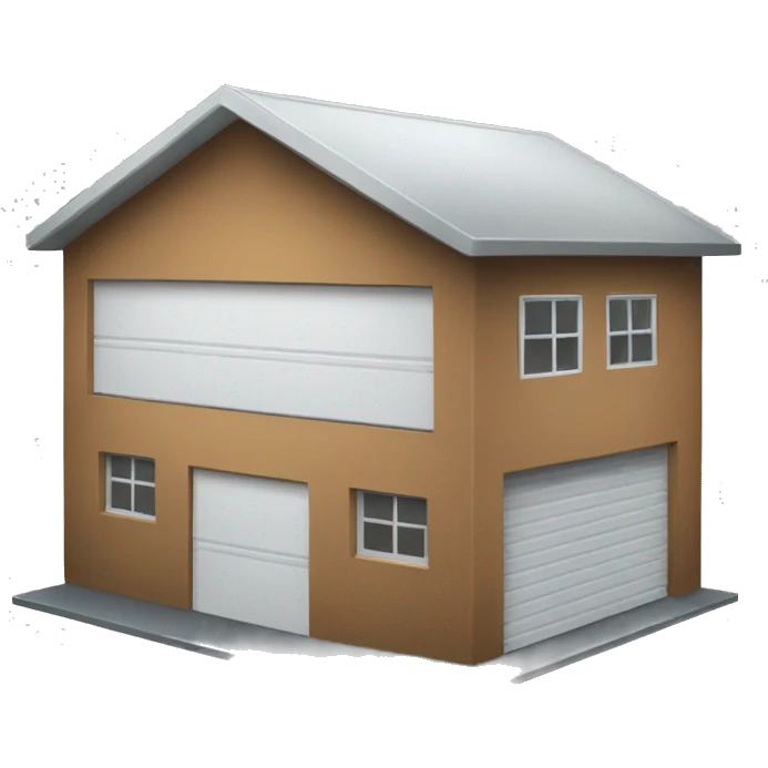Garage with transparent background emoji
