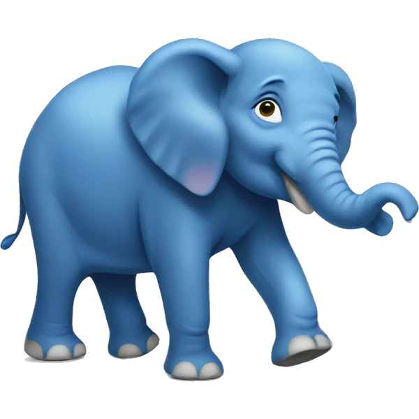 blue elephant emoji