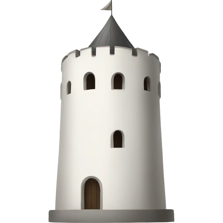 white tower emoji