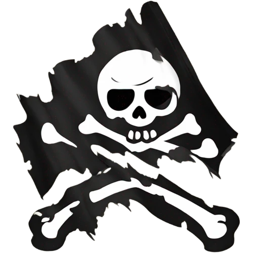Pirate flag emoji