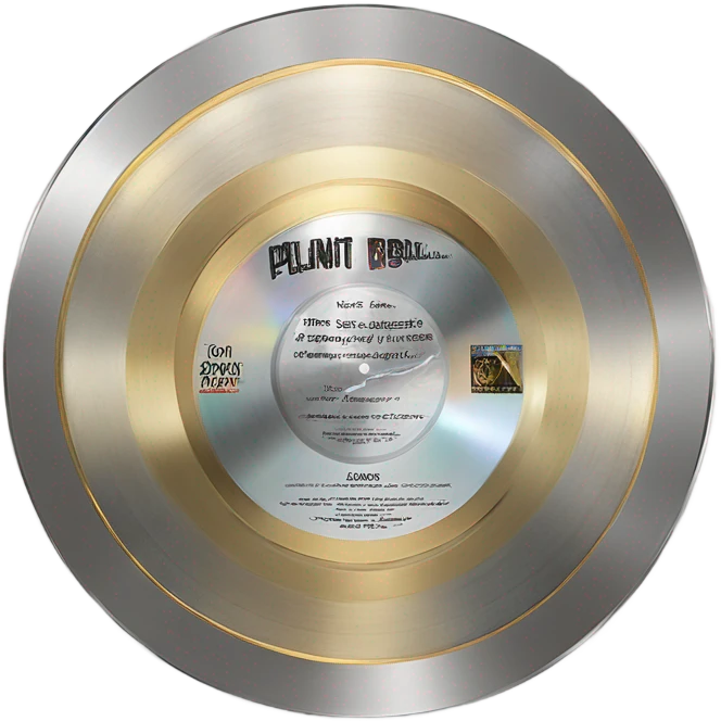 platinum album plaque  emoji
