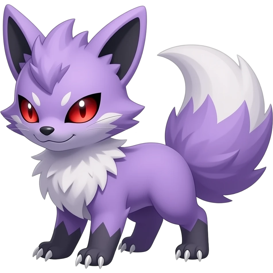 Badass Wisteria Demonic Furret-Pokémon emoji