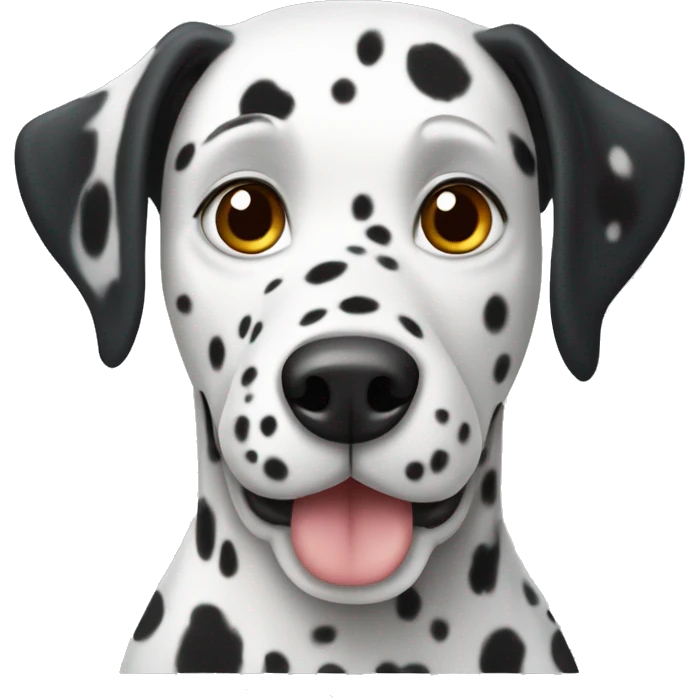 dalmatian dog emoji