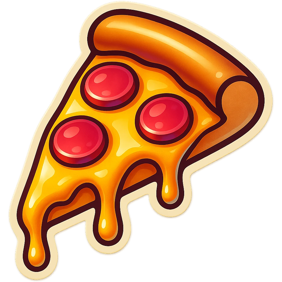 slice of pizza emoji