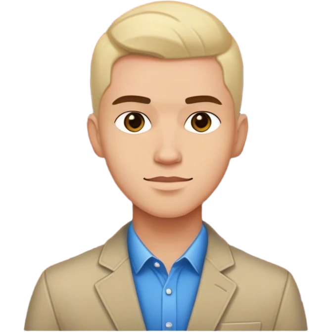 stylish male against brick wall emoji