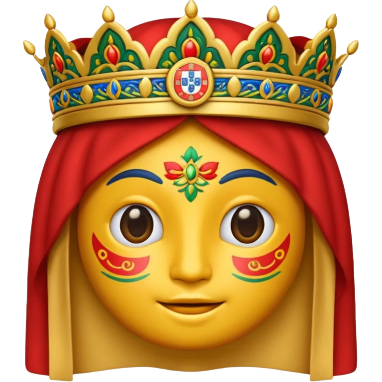 Portugal cultural icon, concise emoji style emoji