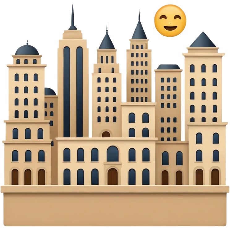 beige city emoji png emoji