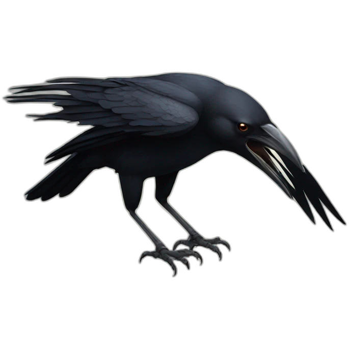 crow-attack emoji
