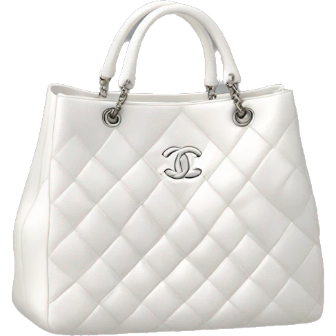 Sac Chanel blanc emoji