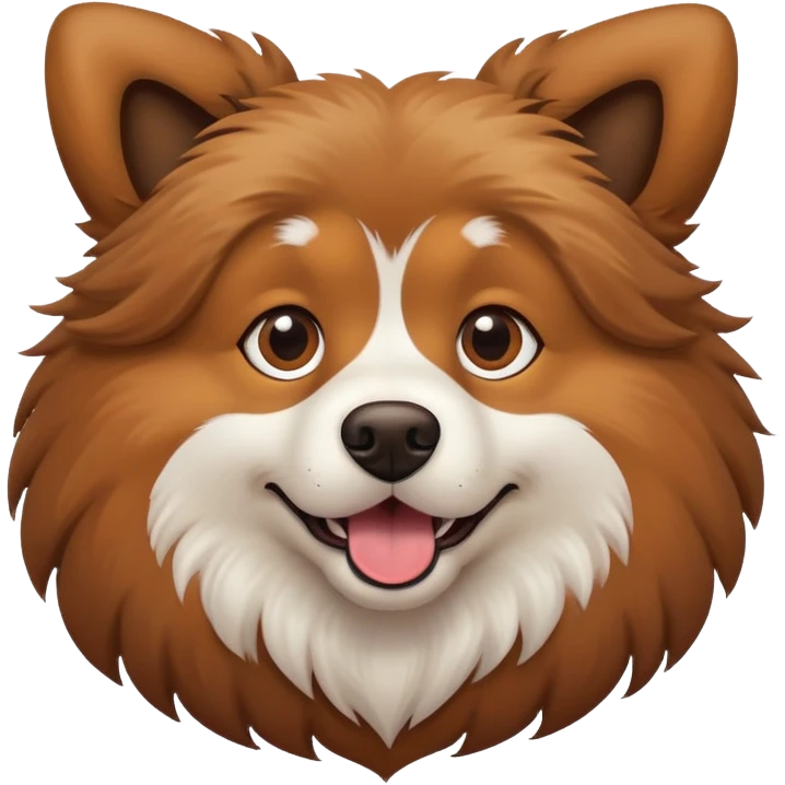 Собака с большими формами  emoji