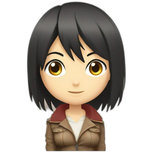 Mikasa mignon emoji