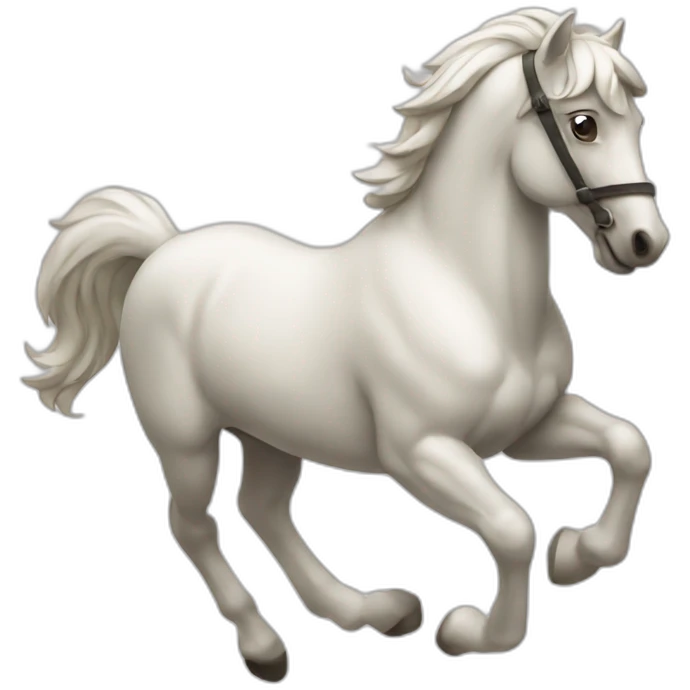 Cheval qui saute emoji