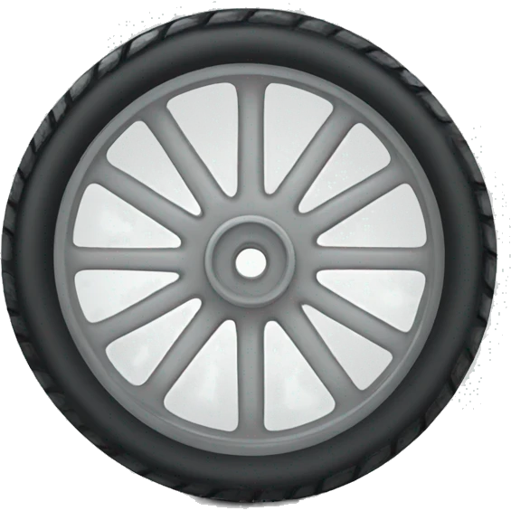 flat bike tire emoji