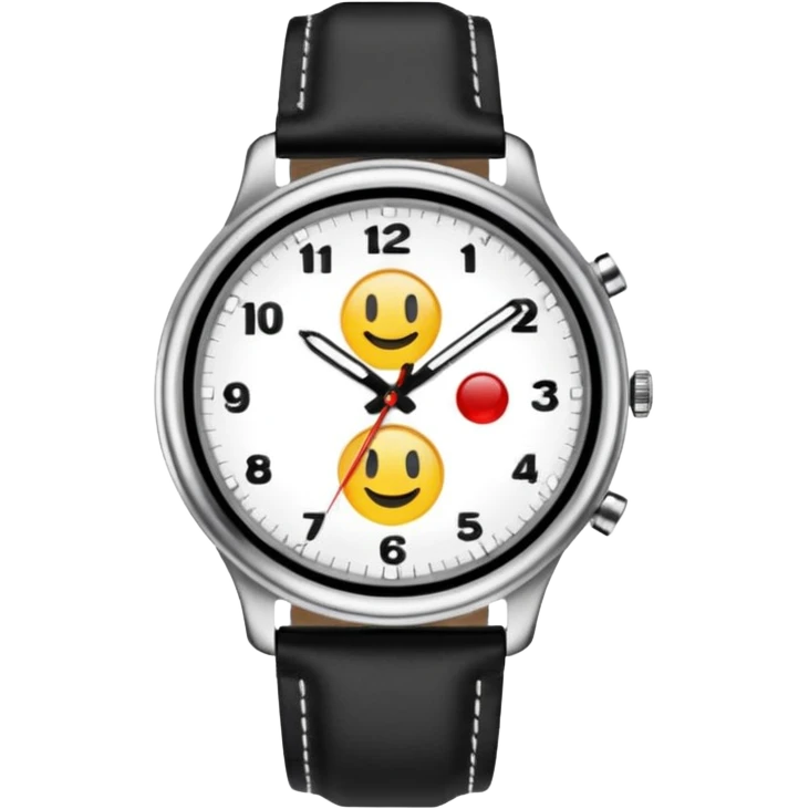 analog wrist watch emoji