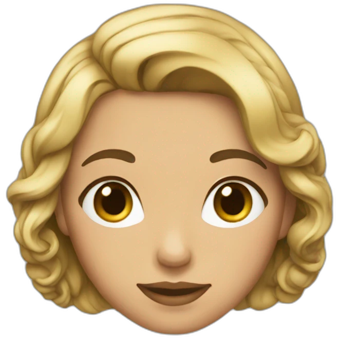 Une joli femme emoji