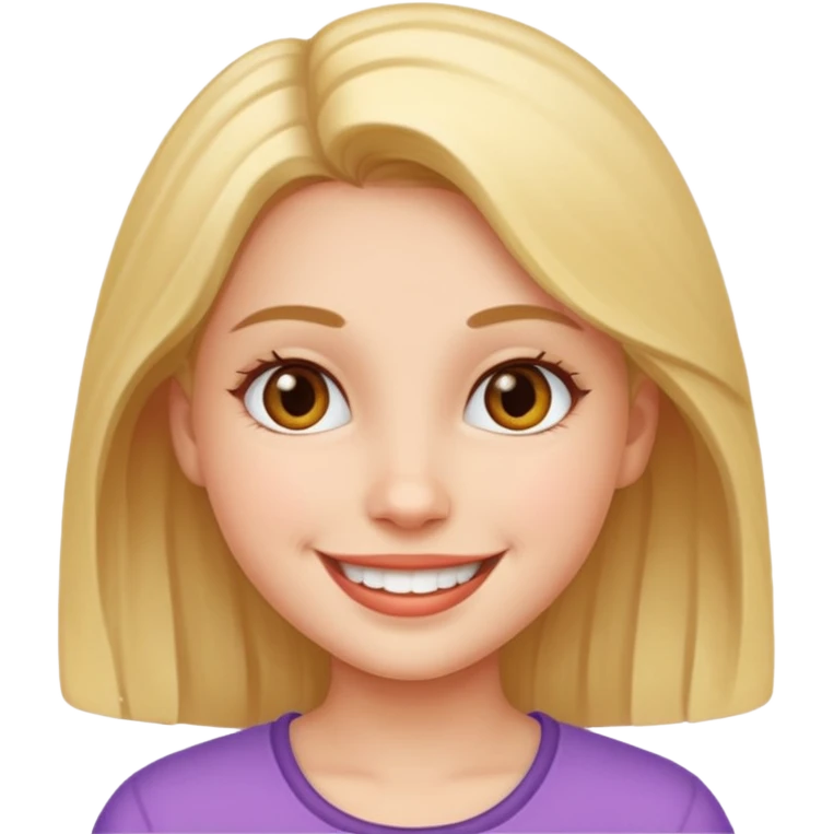 Girl giving head emoji